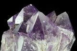 Stunning, Wide Amethyst Crystal Cluster - Massive Points #127156-3